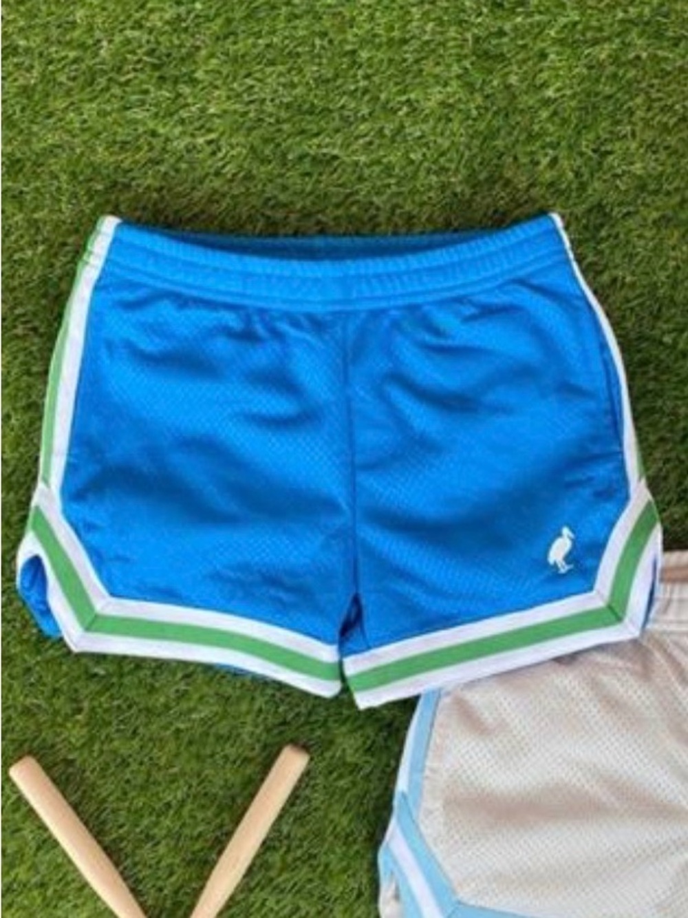 TBBC Prepletic Sheppy Shorts Blue with Green Trim